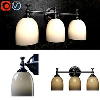 Pottery barn Mercer Triple Sconce