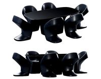 Vondom Ufo Dining Table and Chair
