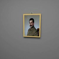 Joseph Stalin wall frame
