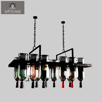 Chandelier Bottle Bar Rectangle 80