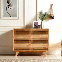 Tuscan real wood gallery cabinet