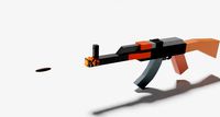 AKM low-poly model