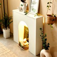 Pia Interior Fireplace LED Lighting Console 800