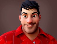 David Cartoon Rig