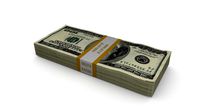 Stack of One Hundred Dollar Bills