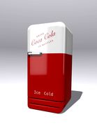 Refrigerator Coca cola vintage