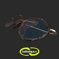 Glasses are broken