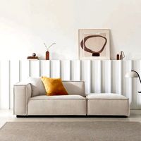 Style Clean Washable Fabric Sofa