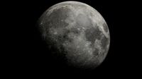 The Moon - made in Blender