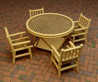 Table and chairs