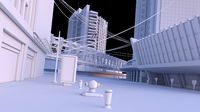 City street scene
