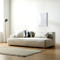 Style Clean Washable Fabric Sofa