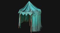 Cylindrical Tent Market Stalls