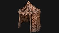 Ancient Tent Market Stall