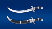 Mongolian machete Broadsword Machete Cold arms Samurai sword