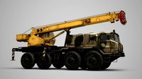 Modern vehicle large truck crane