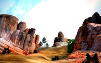 Sand Grass Dune desert landscape sahara wilderness area terrain mountain