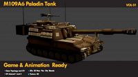 M109A6 Paladin Tank