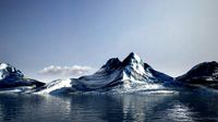 Snow mountains glaciers arctic mountains natural scenes