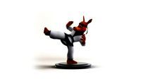Taekwondo Kangaroo martial artist boxer artist