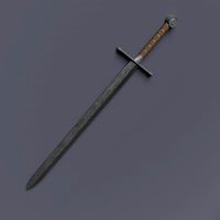 Low poly sword