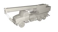 Kraz crane truck