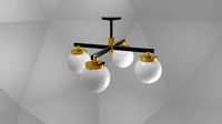 3D Chandelier Light
