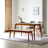 Oval 1800 Ceramic Dining Table Set