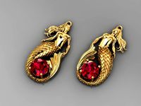 MERMAID EARRING