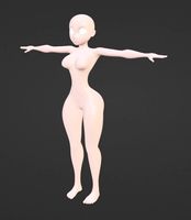 Female base mesh
