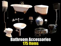 Bathroom Accessories Collection - 175 Items