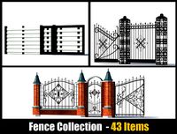 Fence Collection - 43 Items