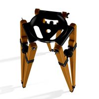 Vintage cinema camera tripod
