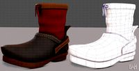 Shoes cartoonV45