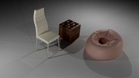 A set of furniture