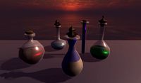 Pearls Potion Bottles