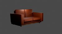 Leather sofa