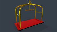 Hotel Luggage Trolley