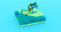 The price of a house on the seashore