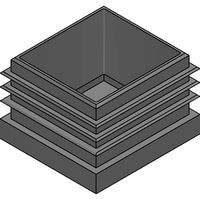 100-329 Plastic End Cap