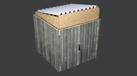 Lowpoly barn