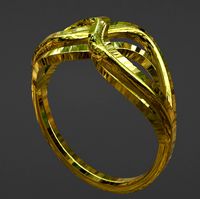 Simple designed ring