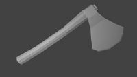 Axe lowpoly