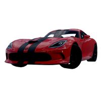 Dodge Viper GTS Low-poly 3D
