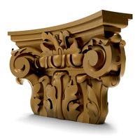 Column capital 007 133x210x55