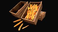Carrots Box Crate Stand