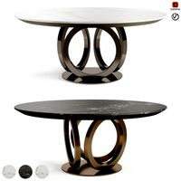 FENDI CASA GALILEO MARBLE DINING TABLE