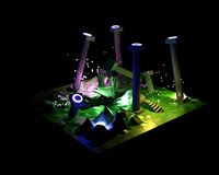 Low Poly Enchanted Garden