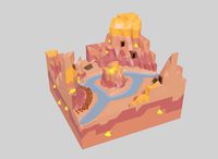 Low Poly Badlands
