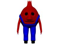 Cartoon Pomegranate